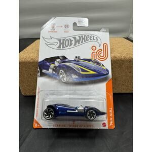 2021 Hot Wheels id Twin Mill Chase 2/8 Spectraflame Blue Case C NFC Scannable